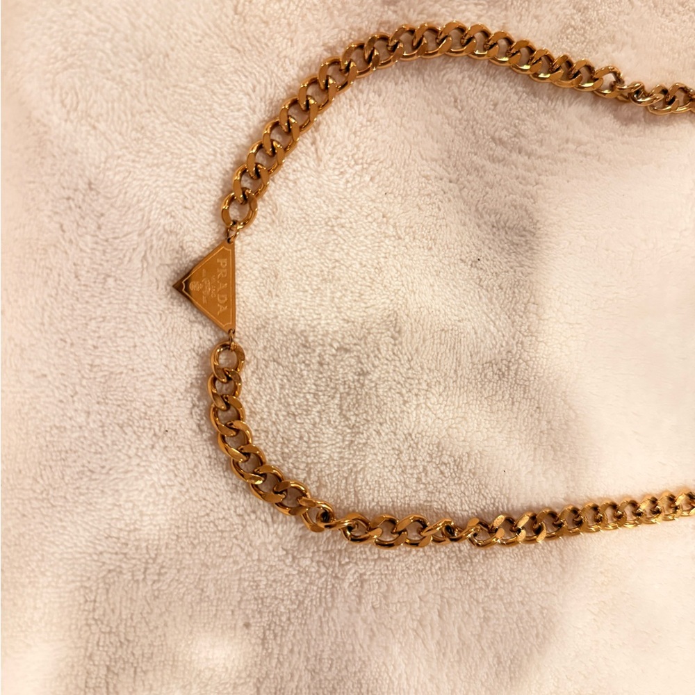 Gold Prada chain